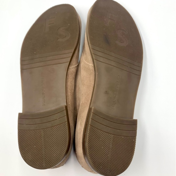 Franco Sarto women’s Pieta taupe lace less Oxford boho slip on loafer flat shoe - Picture 8 of 9